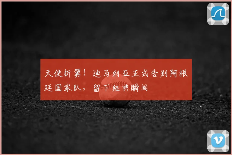 天使折翼!迪马利亚正式告别阿根廷国家队,留下经典瞬间